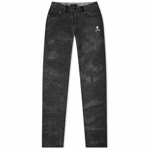 John Elliott x Mastermind shattered Japan jean rare authentic 30w cast 2 denim🆕